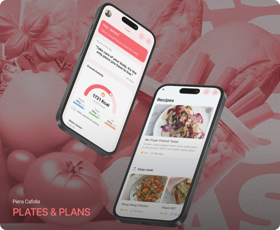 Plates & Plans, Piera Cafolla